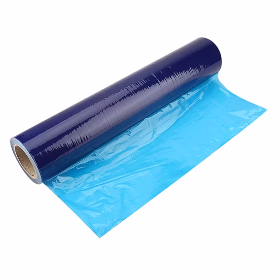 Nenhum filme de cobertura plástico do PE autoadesivo da proteção do tapete do resíduo