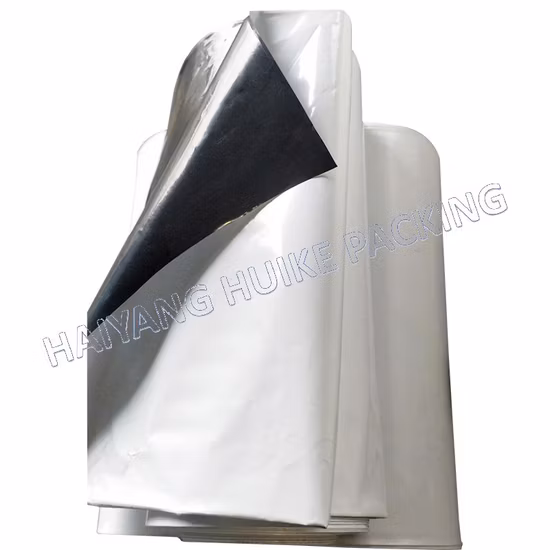 Película de proteção PE de cor preta e branca para perfil de alumínio com revestimento em pó