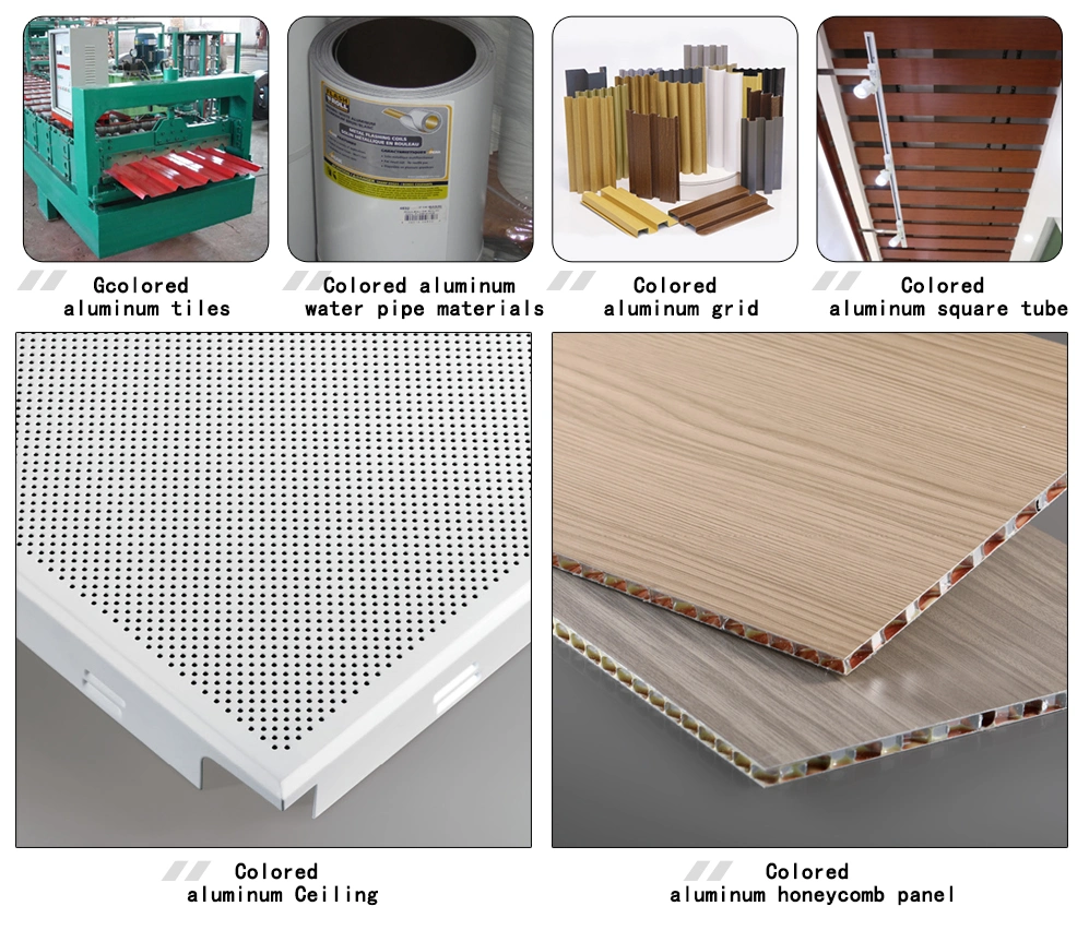 Coatting PE/Wood Coated Aluminum Coil 1100/1060/3003/3105/3104/3005
