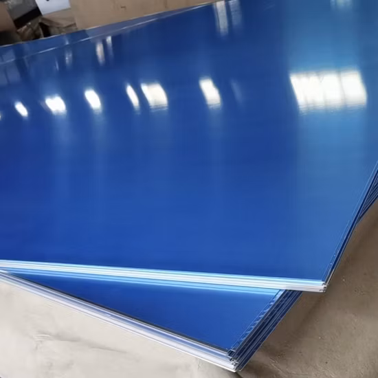 Placa de folha de alumínio 4X8 1050 1060 1070 1100 2024 3003 6063 5052 5083 Liga de construção de folha de placa 6061 5082 5081 7075 Preço da folha de alumínio por kg para venda